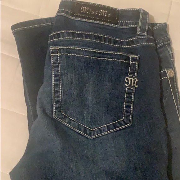 Miss Me Other - Miss Me blue jeans mid rise skinny